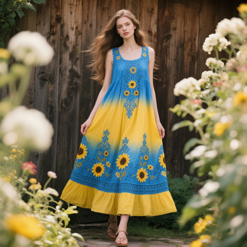 Robe au style vintage intemporel