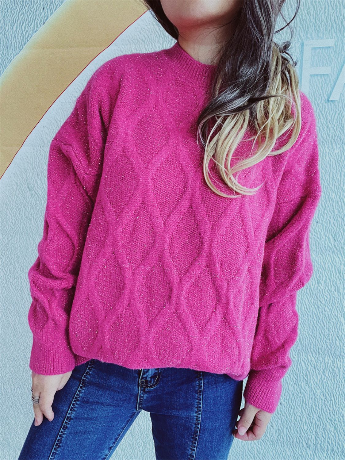 Pull au design classique