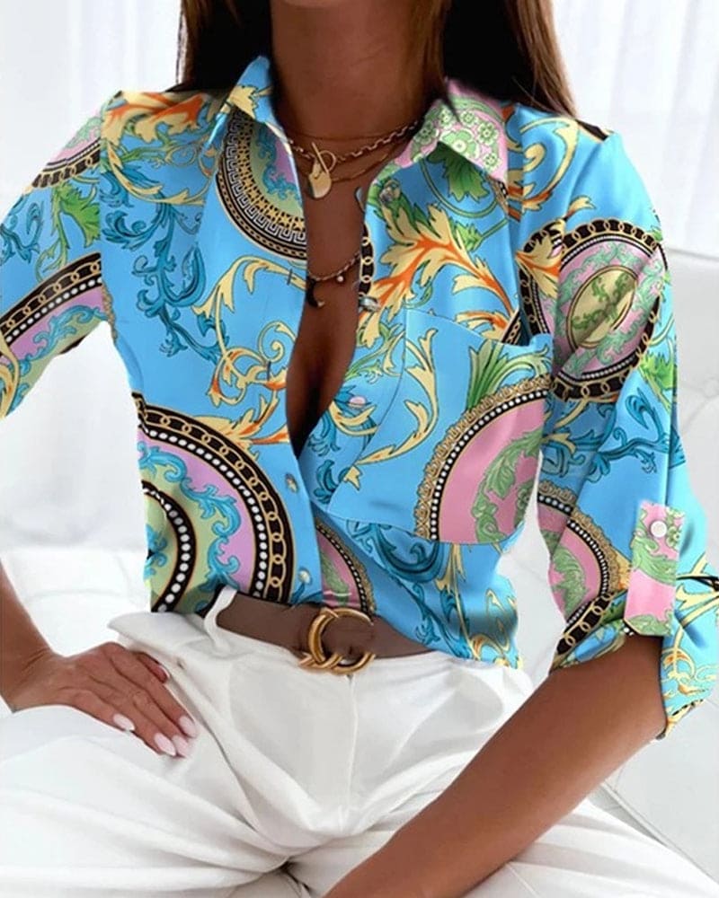 SL | Blouse d'hiver moderne et à la mode