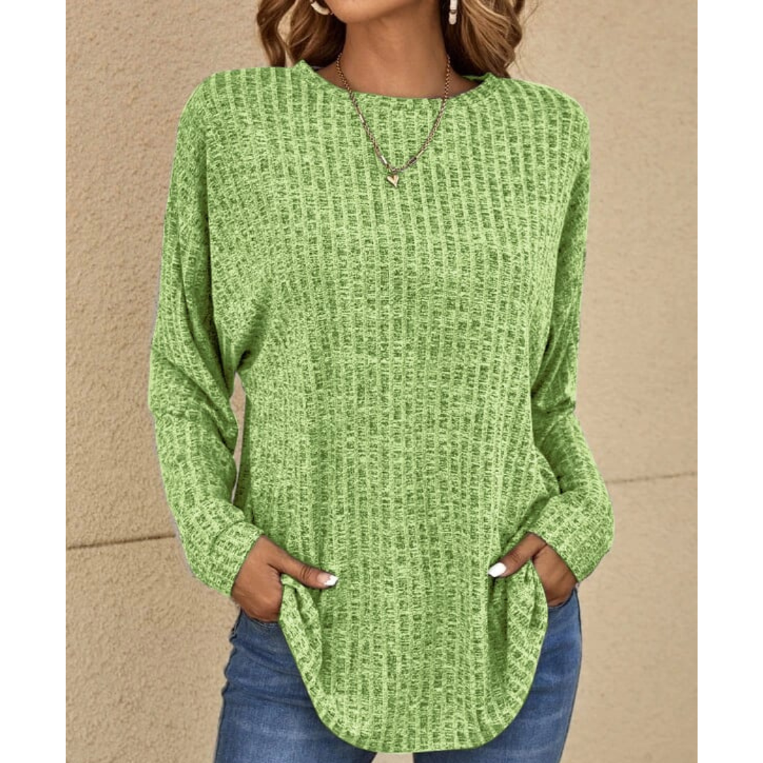 Pull au design réfléchi