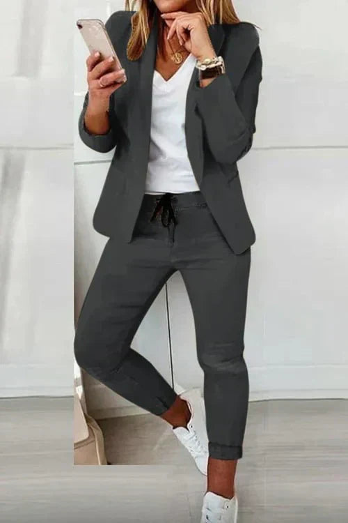 EP | Blazer à manches longues et pantalon