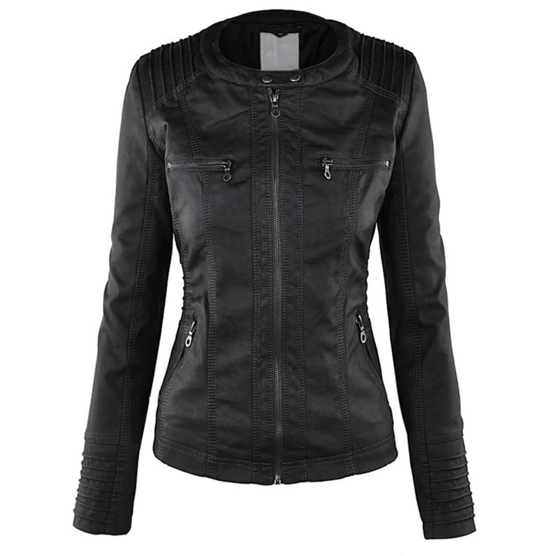 EP | Veste en cuir élégante