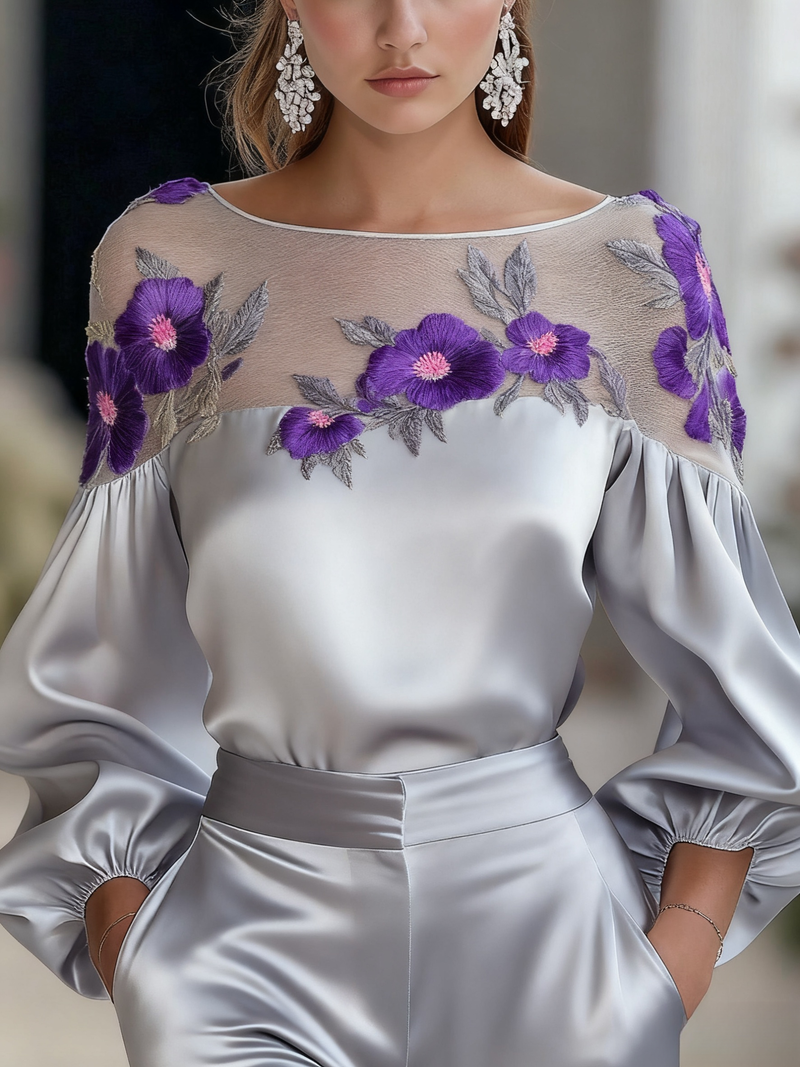 Chemise au design gracieux