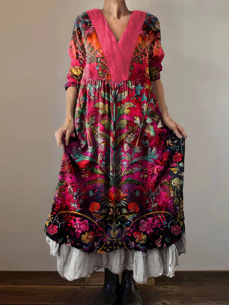 Robe au style vintage intemporel