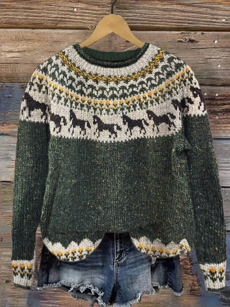 Pull au design classique