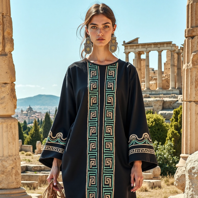 Robe au design élégant