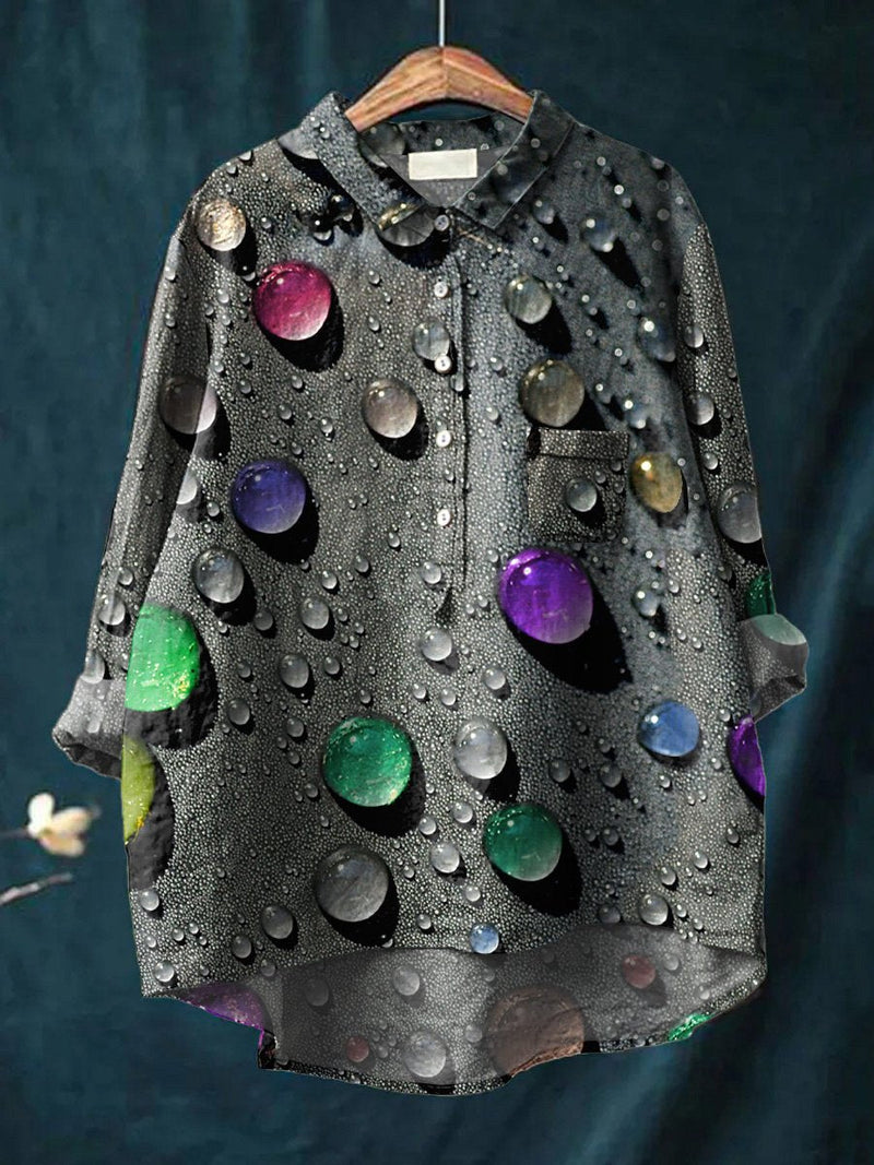 Chemise au design réfléchi