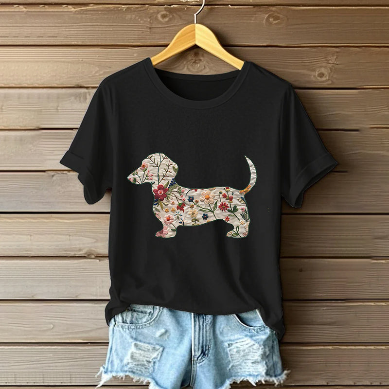 T-Shirt au design réfléchi