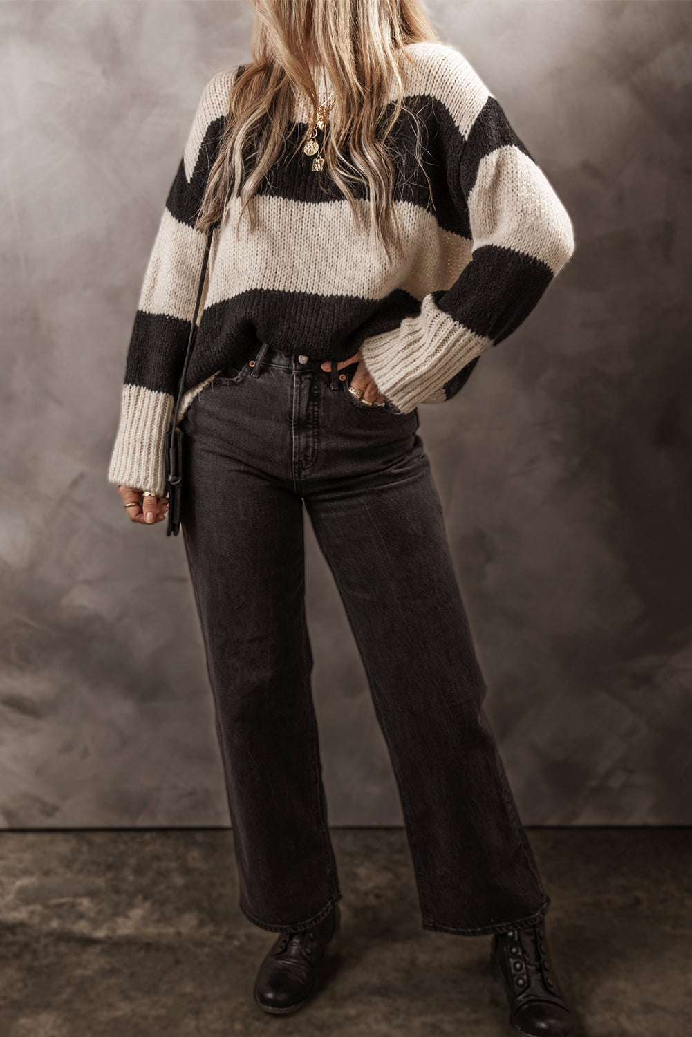 Pull vintage classique