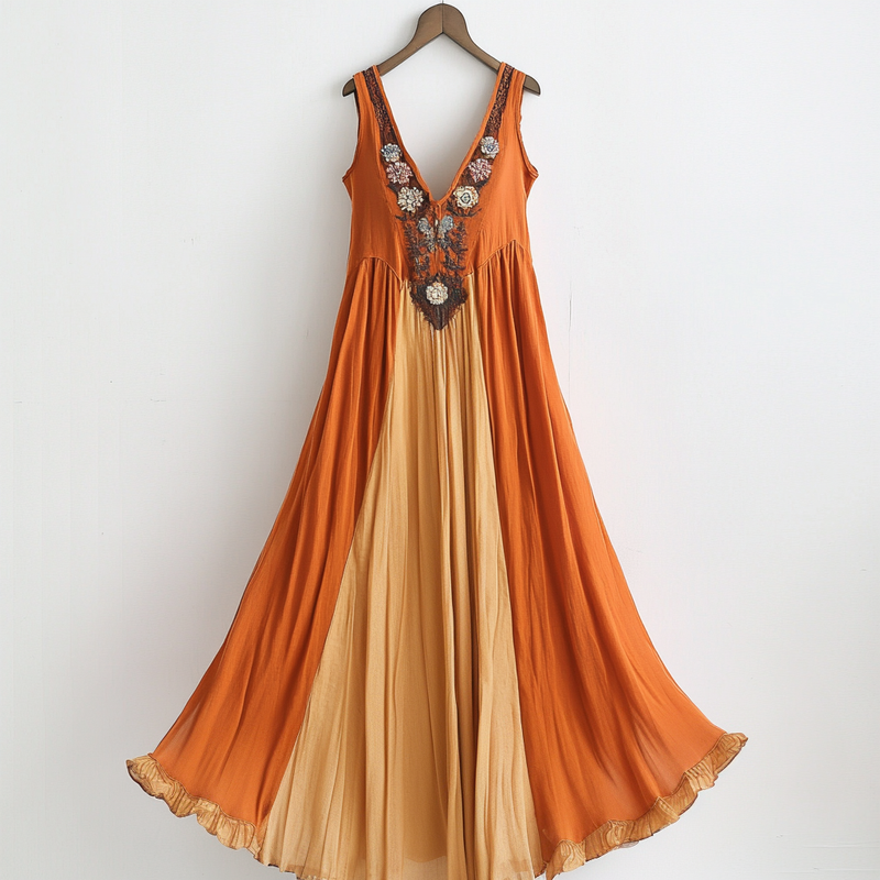 Robe au style vintage intemporel