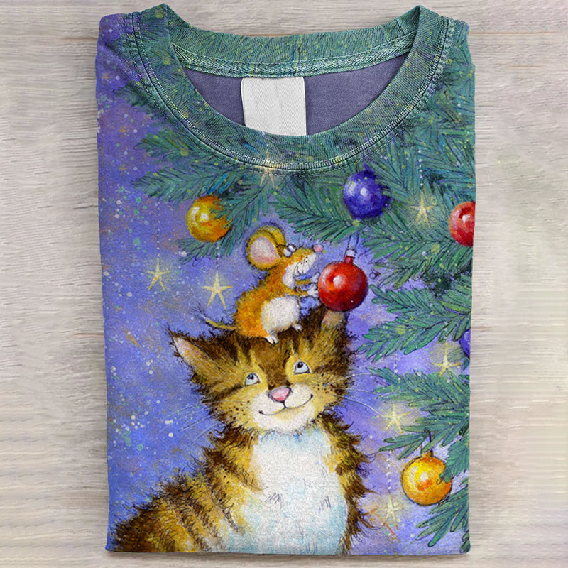 T-Shirt au design réfléchi