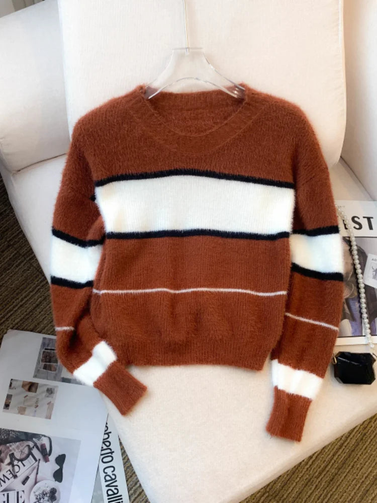 Pull au style vintage intemporel