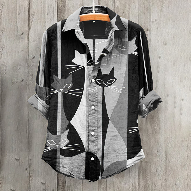 Chemise au design réfléchi