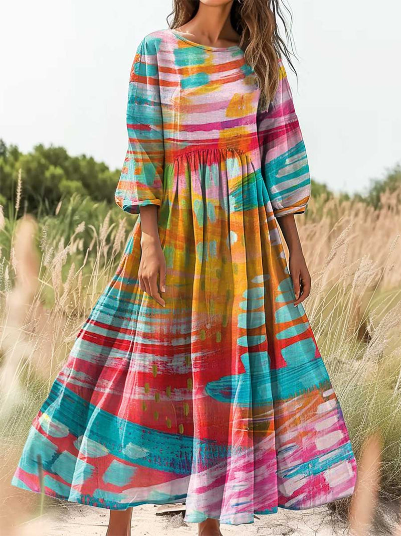 Robe au style vintage intemporel