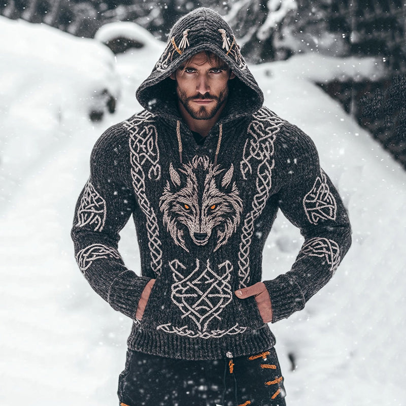 Pull au design réfléchi