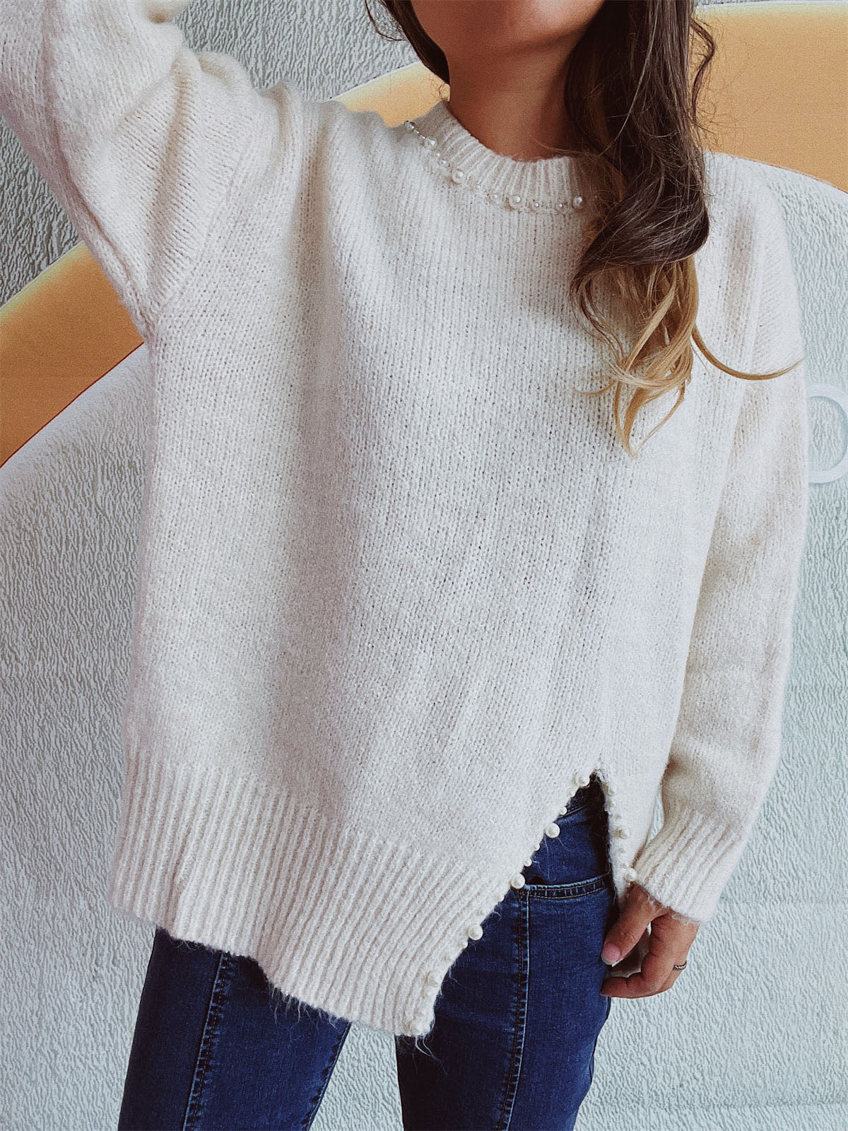 Pull au design classique