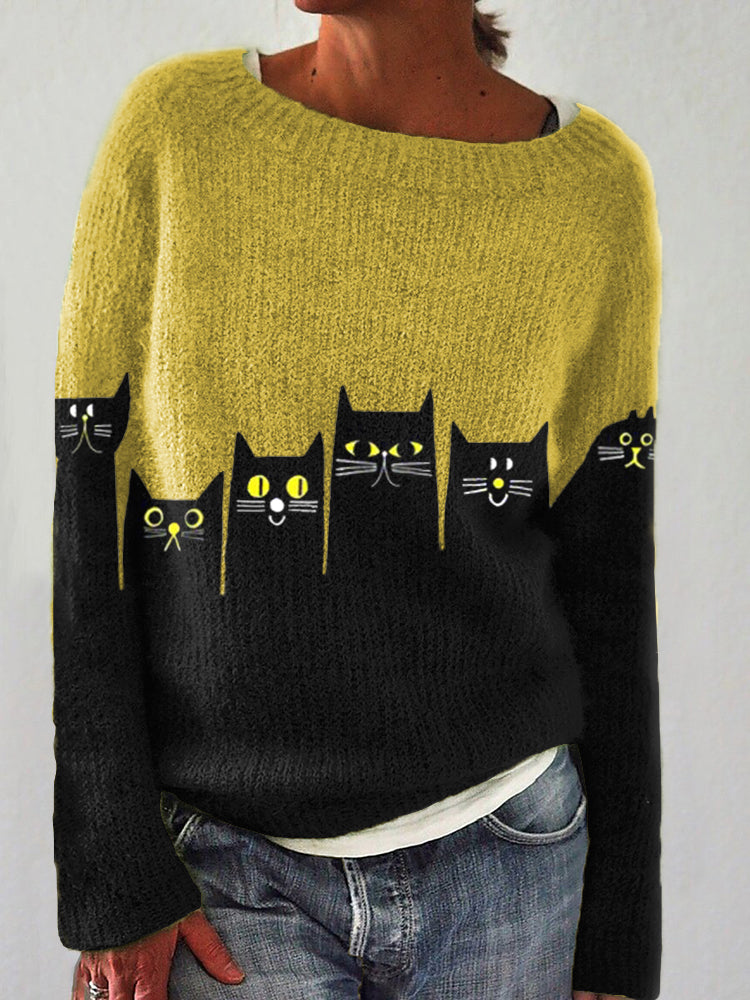 Pull d'inspiration vintage