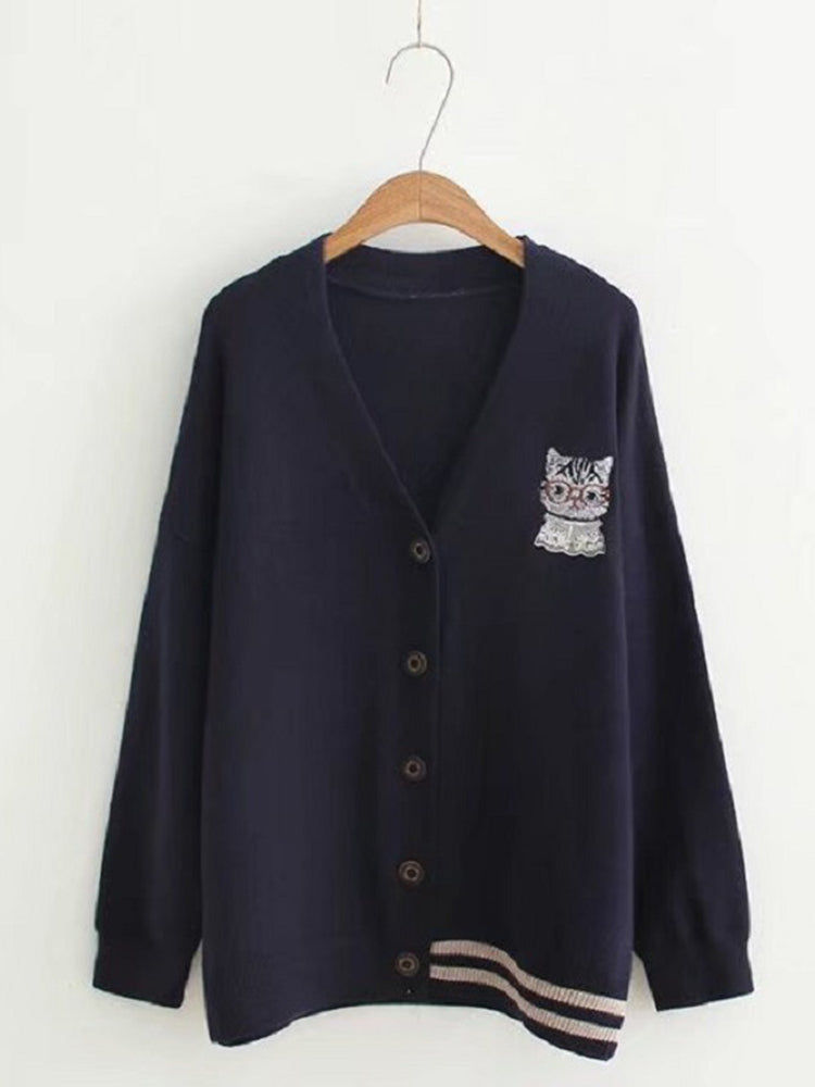 Cardigan au style vintage intemporel