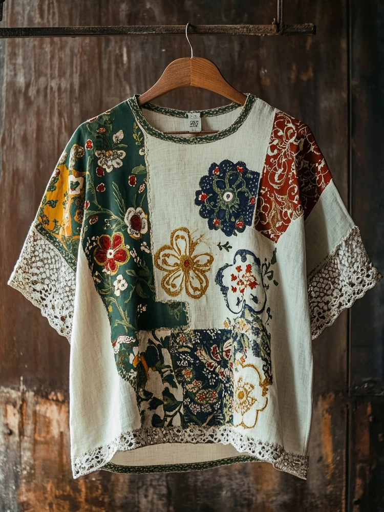 T-Shirt au design réfléchi