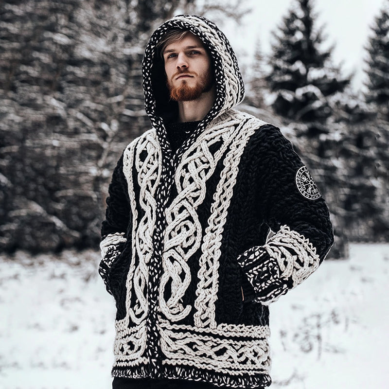 Cardigan au design réfléchi