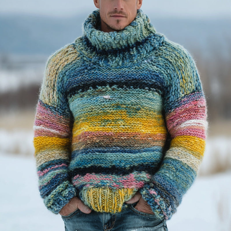 Pull au design réfléchi