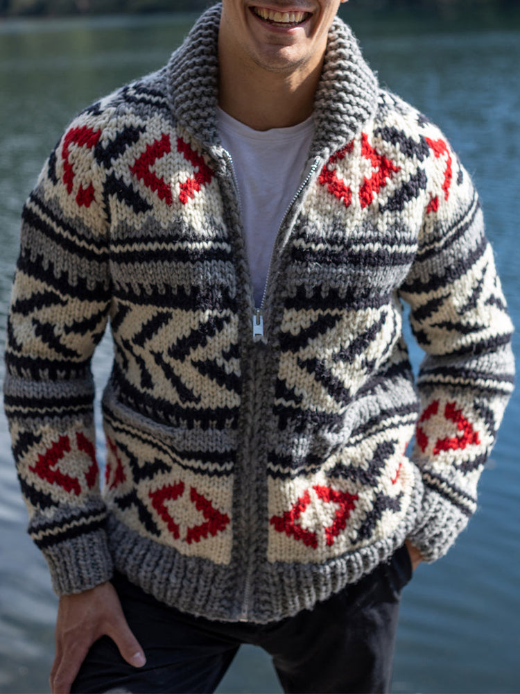 Cardigan au design classique