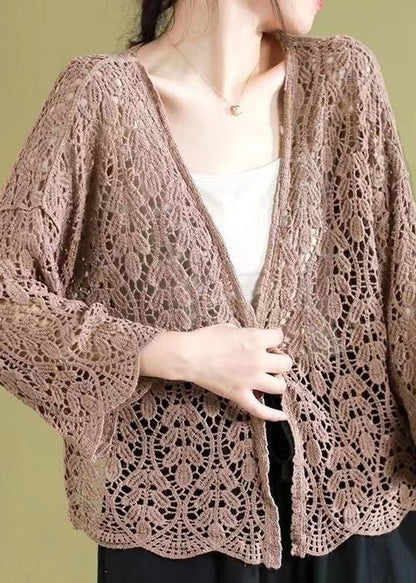 Cardigan magnifiquement confectionné au style classique
