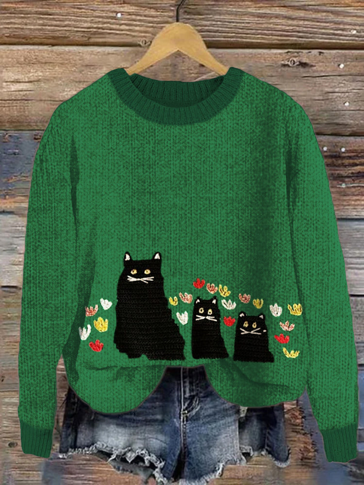 Pull vintage classique