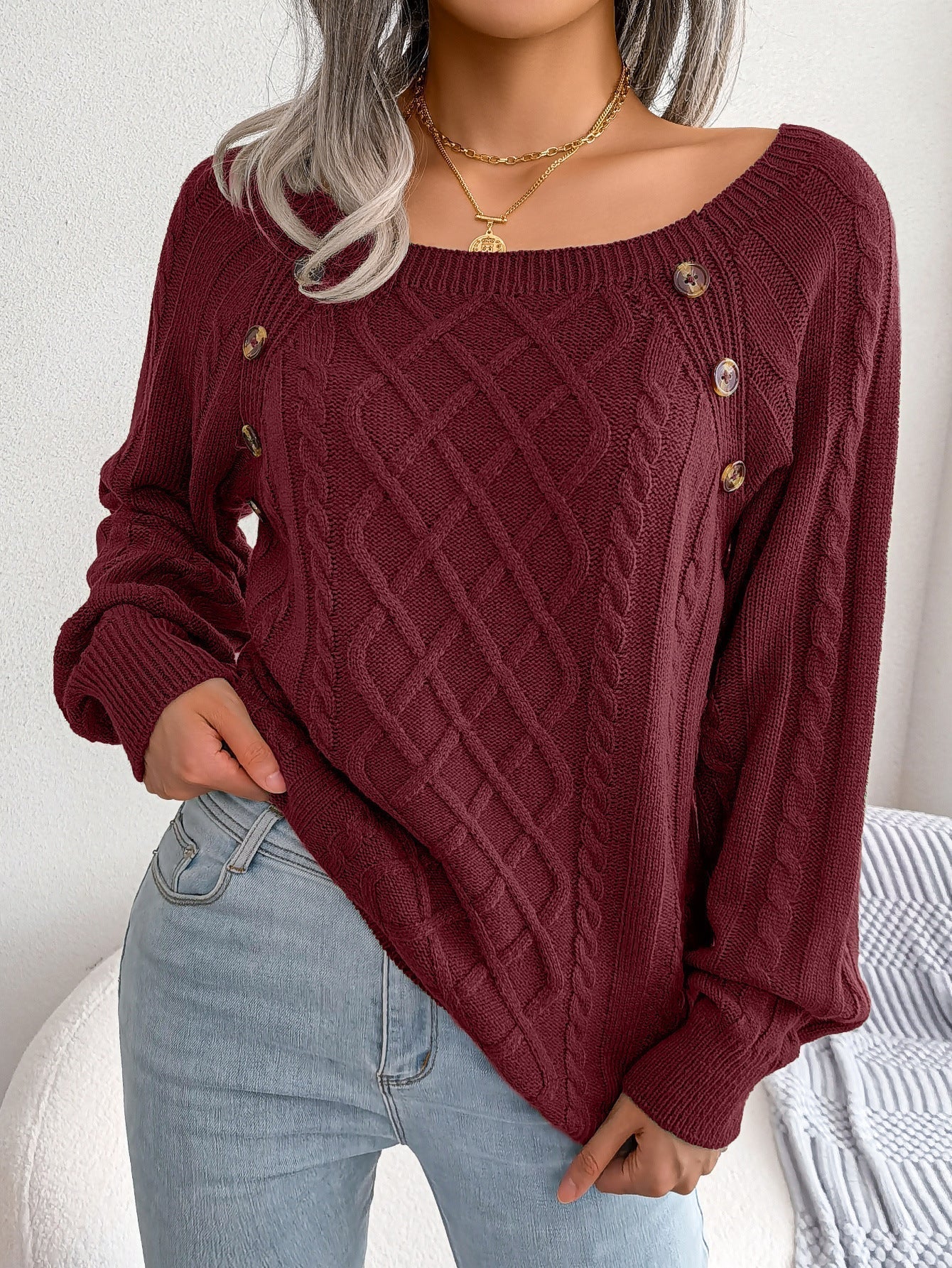 Pull vintage classique
