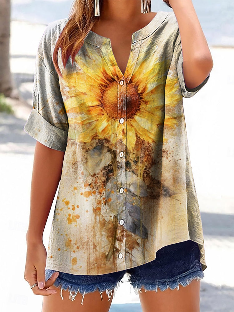 Chemise au design réfléchi