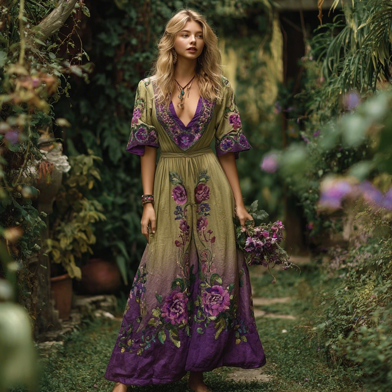 Robe au design réfléchi