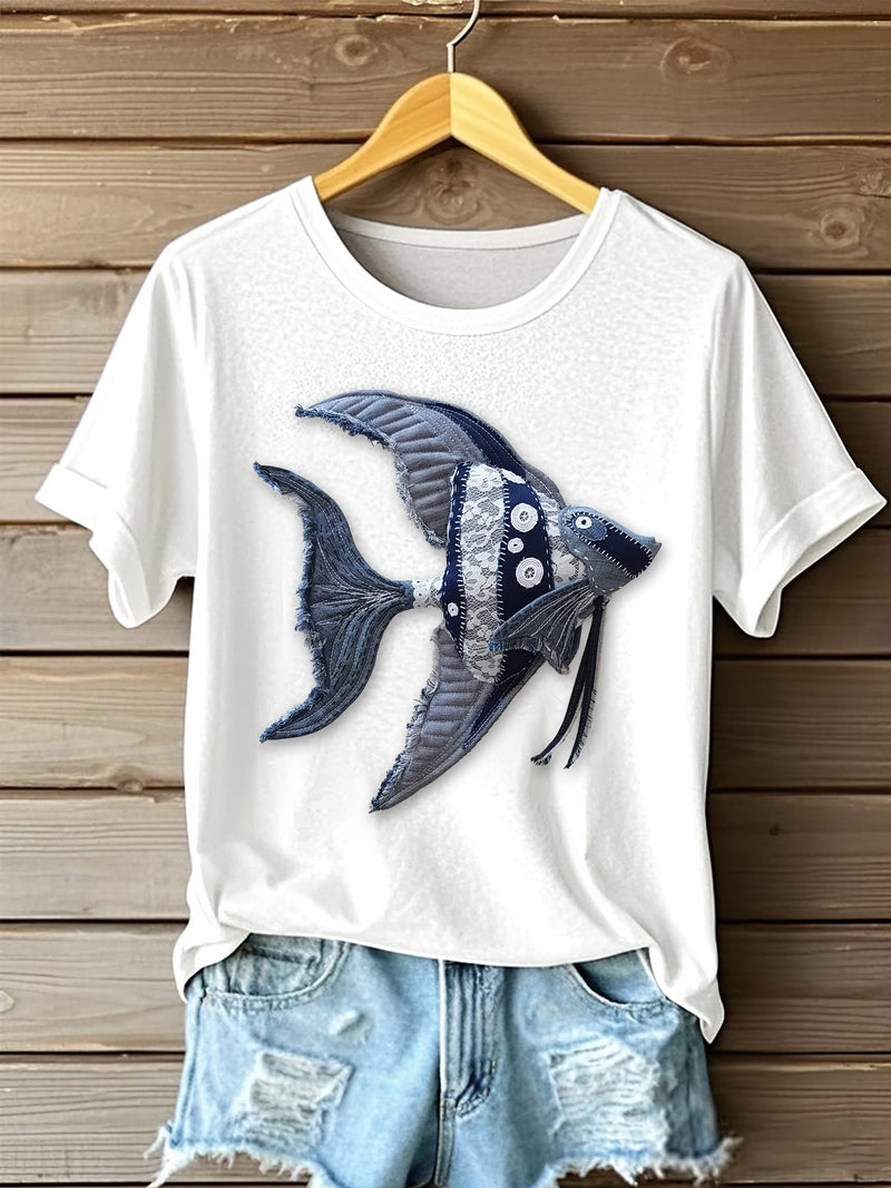 T-Shirt au design gracieux