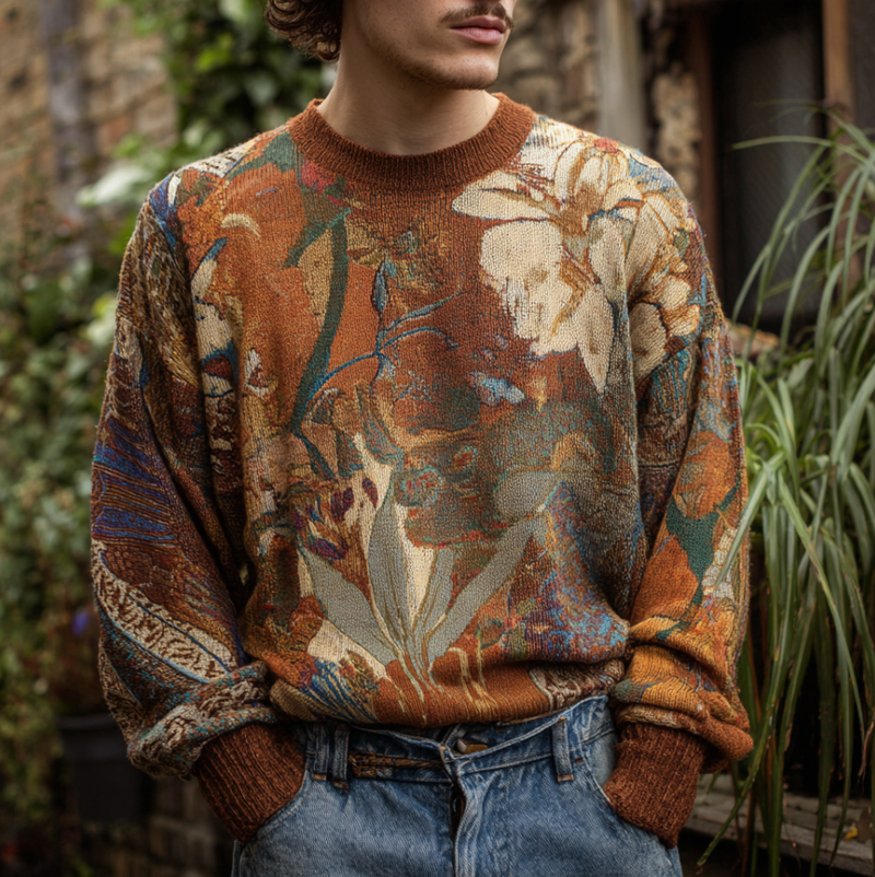 Pull au style vintage intemporel