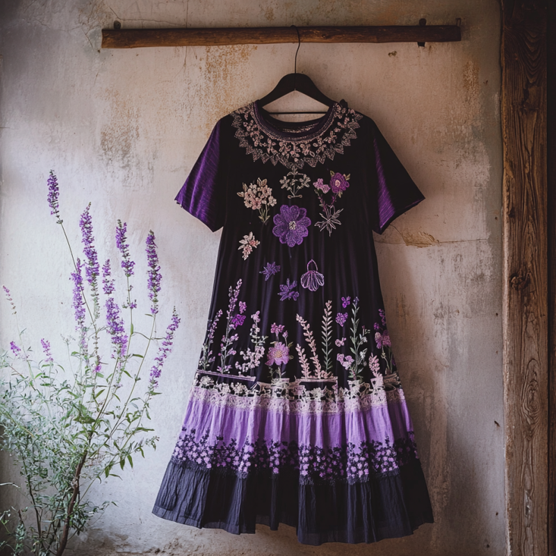 Robe au design classique