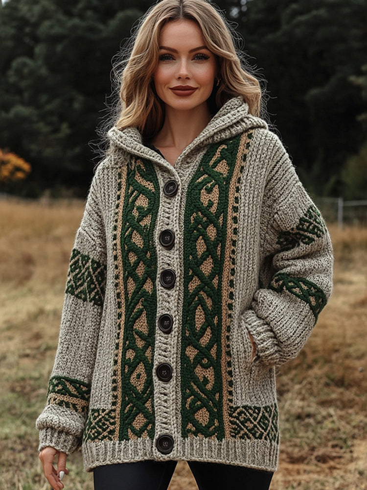 Cardigan magnifiquement confectionné