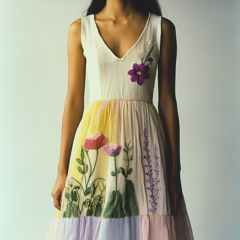 Robe au design élégant
