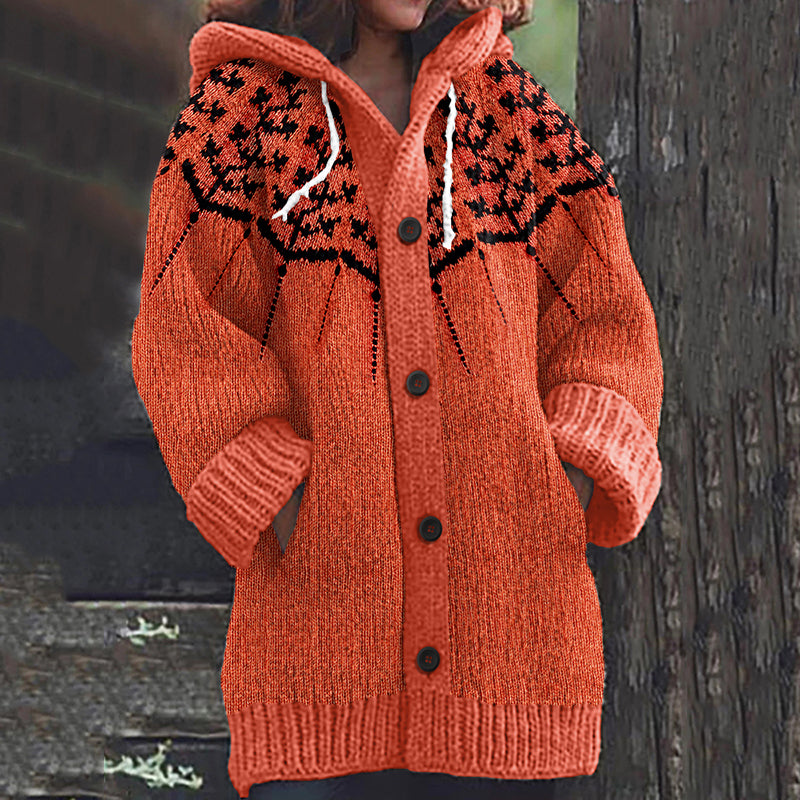 Cardigan au style vintage intemporel