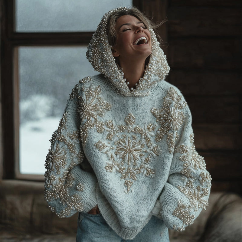 Pull au design réfléchi
