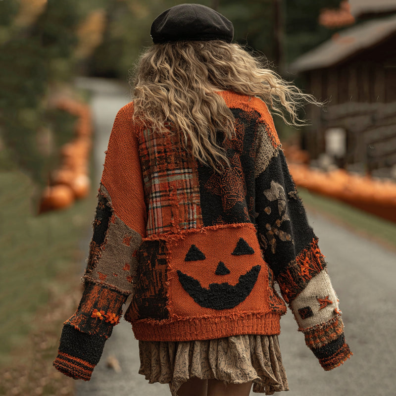 Cardigan au design réfléchi
