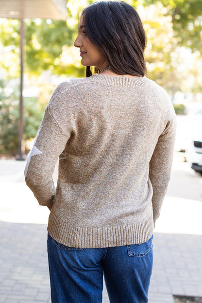 Pull au design réfléchi