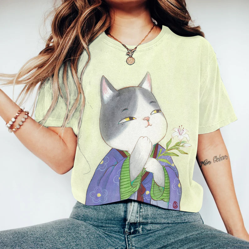 T-Shirt au design réfléchi