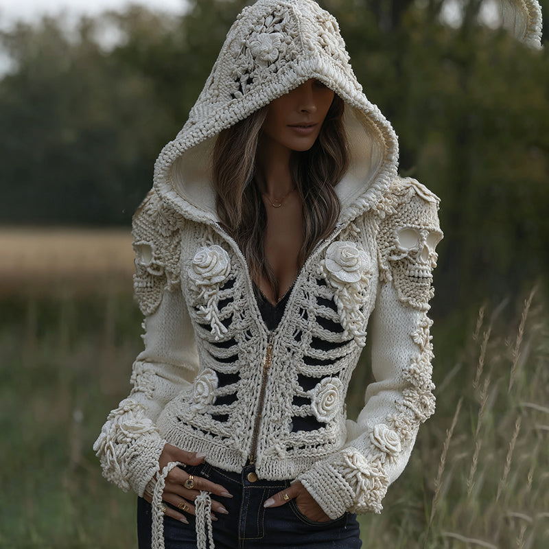 Pull au design réfléchi