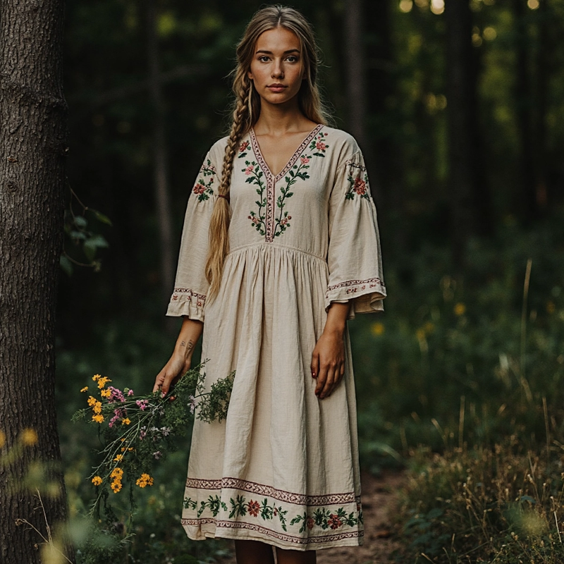 Robe au design élégant