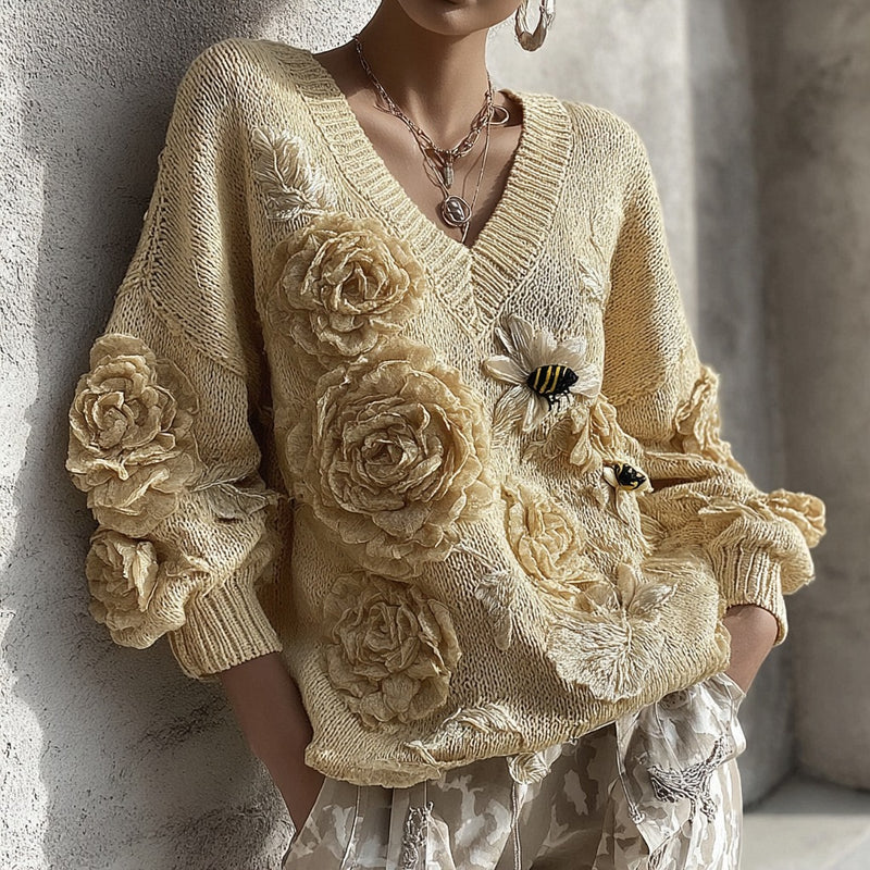 Pull au design réfléchi