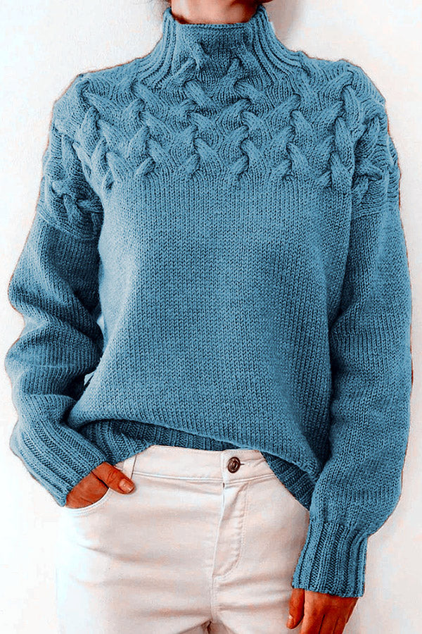 Pull au design réfléchi