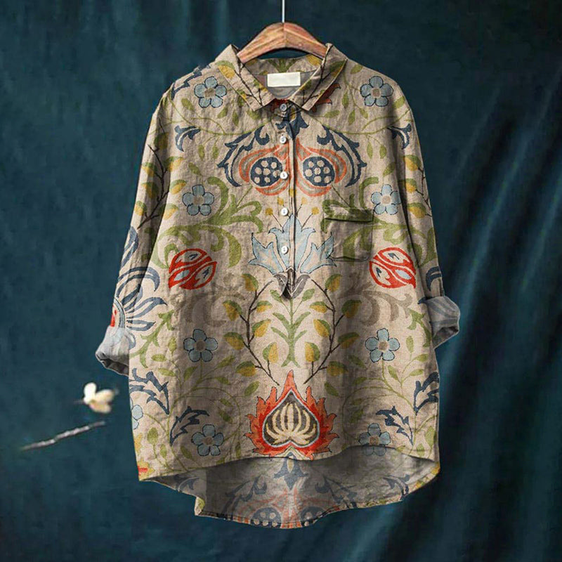 Chemise au style vintage intemporel