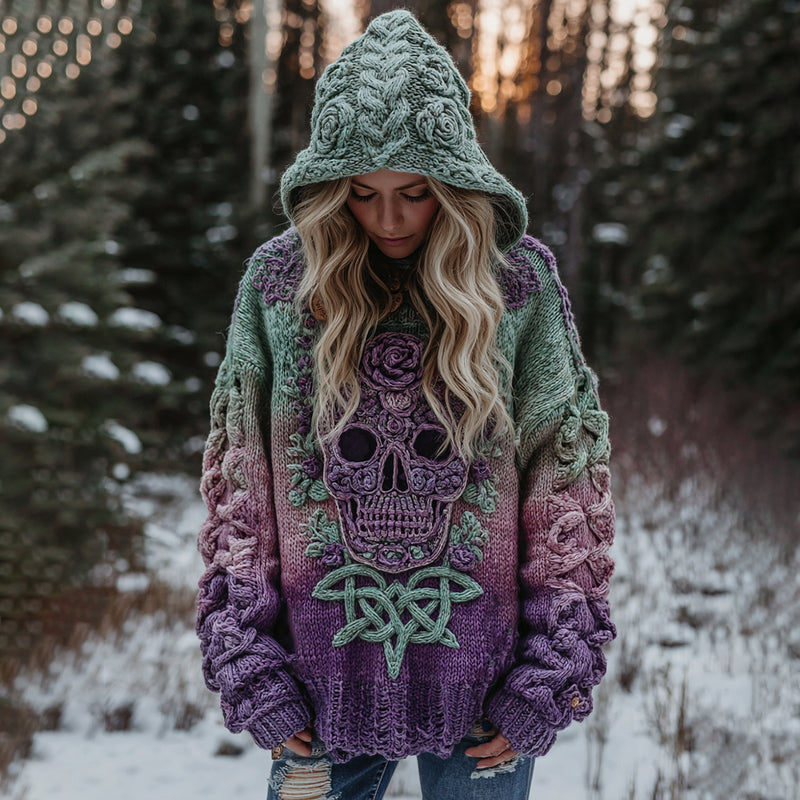 Pull au design réfléchi