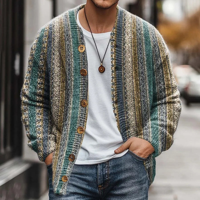 Cardigan au design classique