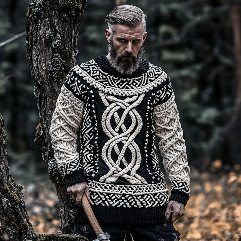 Pull au style vintage intemporel