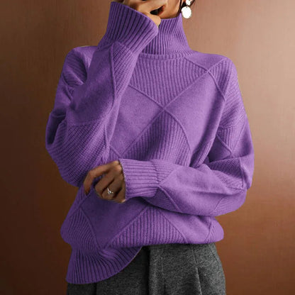 Pull au design réfléchi
